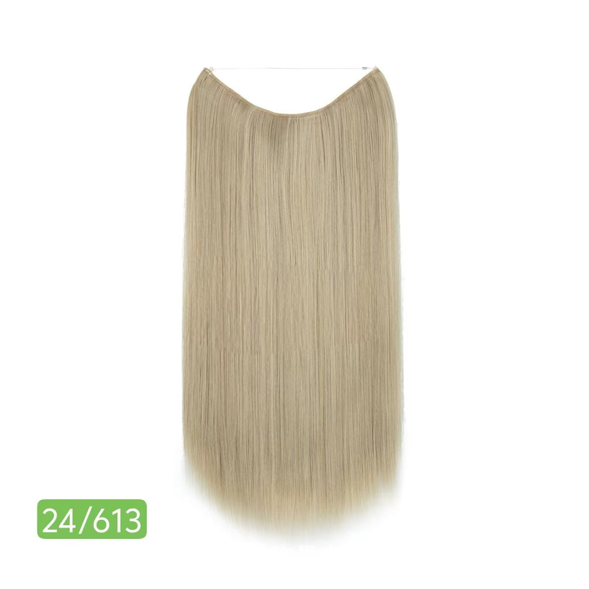 Xiao Hua one-piece straight hair extensions, 22 inch long wig with ...