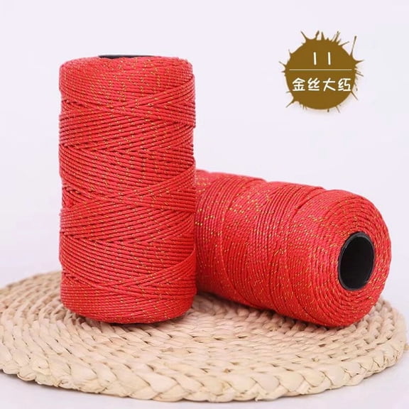 Xiao Hua red 100g single yarn - an ideal choice for high-end luxury yarn, sweater knitting yarn, handmade sweaters, scarves, and comfortable craftsmanship projects