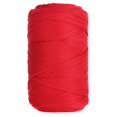 thumbnail image 1 of Xiao Hua red T-shirt yarn, 400g knitted yarn, high-quality T-shirt yarn suitable for DIY crochet, crafts, and sewing, perfect for blankets, bags, and home decoration enthusiasts, 1 roll, 1 of 4