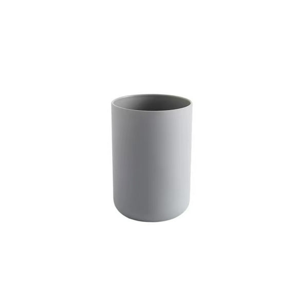 Xiao Hua reusable drinking cup, not easily broken, can be washed in the dishwasher, 2 bathroom mouthwash cups, gray