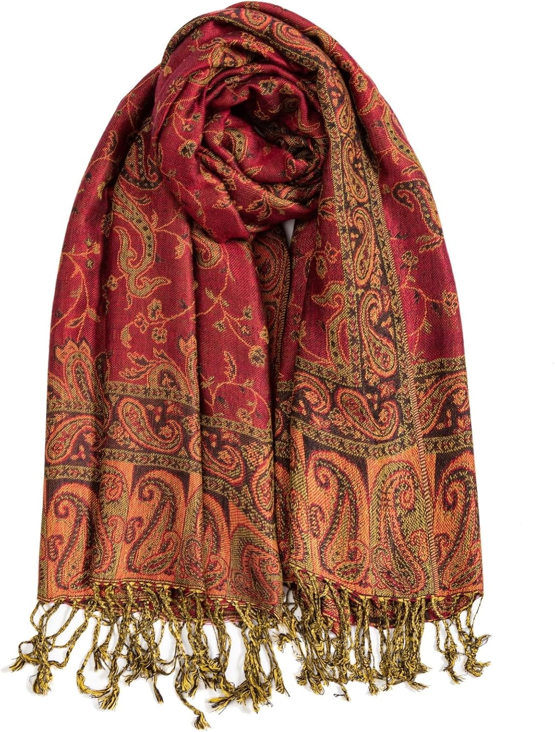 Pashmina Scarves Men Fashion Silk Scarf Men Luxury Band Designer - Main Image