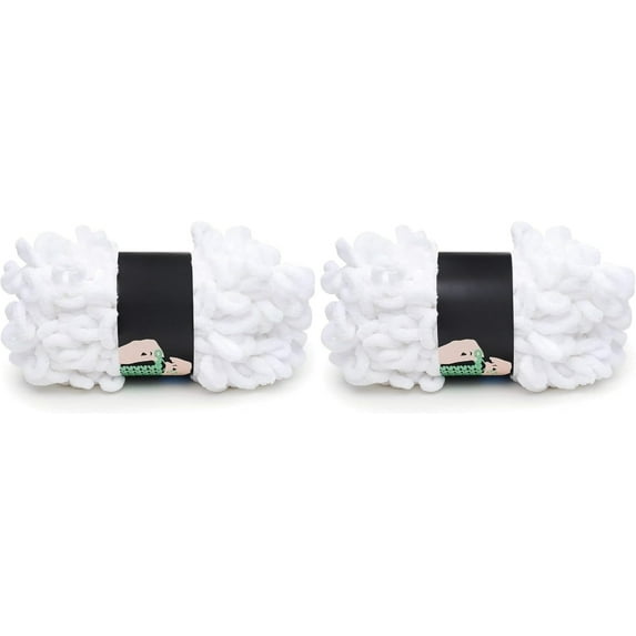 XiaoEn Yarn Off the Hook Yarn, Bulky No-Needle Craft Yarn for Crocheting, Hand-Knitting Yarn, 1-Pack