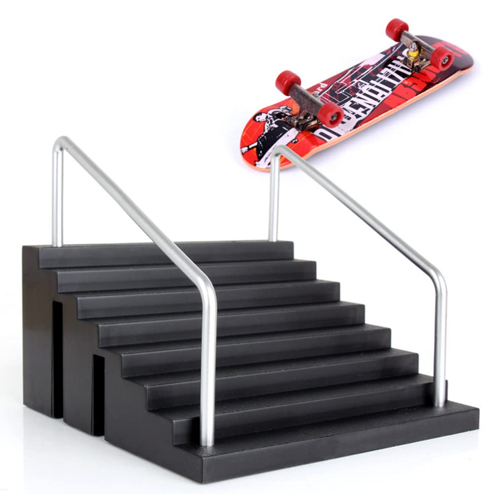 Xiaocao Skate Park Kit, Finger Skateboard Park Toy Ramp Parts Mini