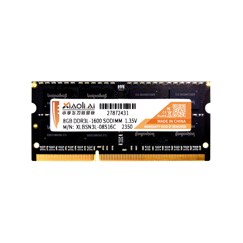 Xiaoli AI 4GB/8GB DDR3L SODIMM 1600MHz 1.35V/1.5V Laptop Computer DRAM
