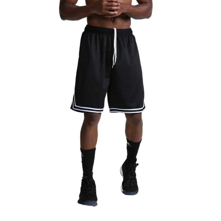 Xiaoluokaixin Men s Gym Basketball Shorts Bodybuilding Running Training Elastic Fitted Jogging Short Pants Cqh