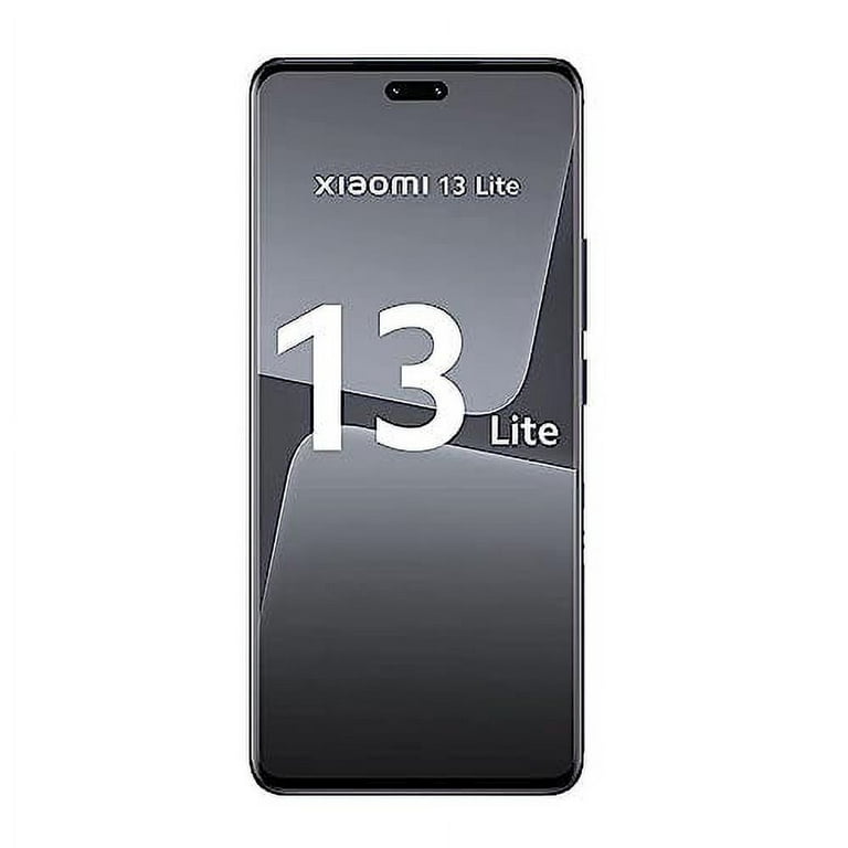 Xiaomi 13 Lite 5G (128GB + 8GB) Global Unlocked 6.55 50MP (for  Tmobile/Metro/Mint/Tello in US Market and Global) (Lite Black 