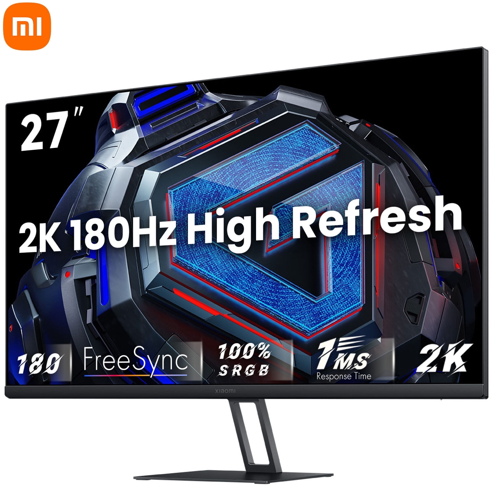 Xiaomi A27Qi 27インチ 2K QHD モニター 18,980円、2560×1440表示に対応した27型液晶ディスプレイ「A27Qi