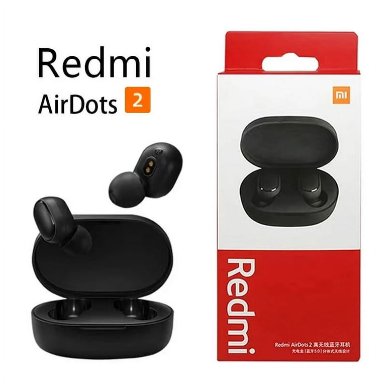 Xiaomi Airdots 2 Earphones Mi Original Xiaomi True Wireless Headphones Bluetooth Air Dots Headset TWS Earbuds Control Redmi Airdots 2