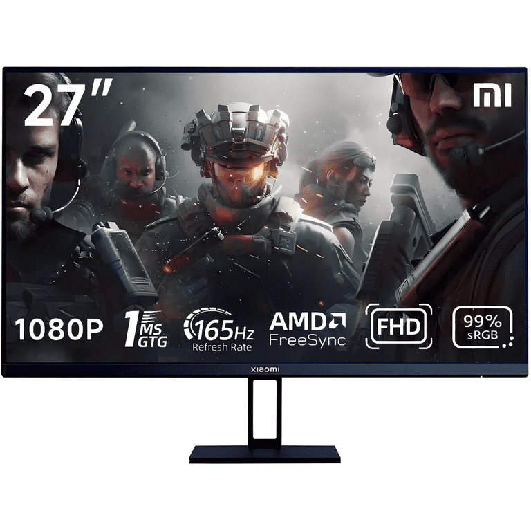 Xiaomi Mi Monitor ブラック Xiaomi Gaming Monitor 27-inch 165Hz 1ms, FHD (1920 × 1080