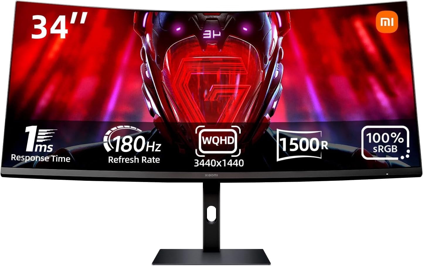 Xiaomi AY65FA-AF2402712-US 34 inch WQHD 2K G34WQi Curved Gaming