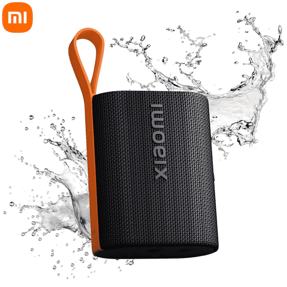 Xiaomi Mi Bluetooth 5.4 Speaker - 5W IP67 Waterproof, 10H Playback, TWS Pairing, Portable Dynamic Sound - Black