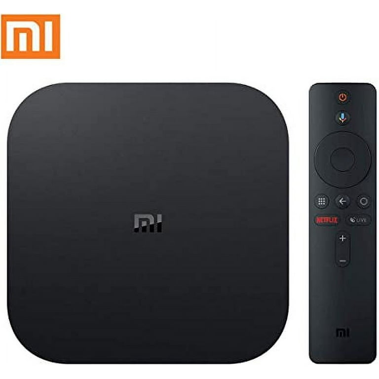 Xiaomi Mi Box S 4K HDR Streaming Media Player with Remote Control Google &  Voice Assistant 