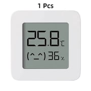 Xiaomi Mijia Smart Digital Thermometer Hygrometer 2 - LCD Screen, Bluetooth, Monitors Temperature & Humidity via Mi Home App