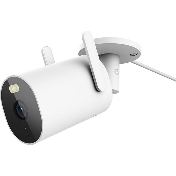 Xiaomi Outdoor Camera AW300 (US Specs) Wi-Fi 2K Full-HD, Alarm Protection, Smart, Color Night Vision, IP66 - White