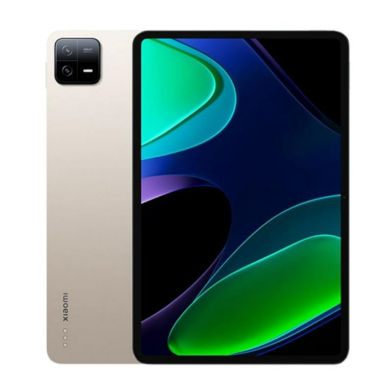 Xiaomi Pad 6 WiFi Version 11 inches 144Hz 8840mAh Bluetooth 5.2 Four  Speakers Dolby Atmos 13 Mp Camera (Champagne, 128GB+8GB) 