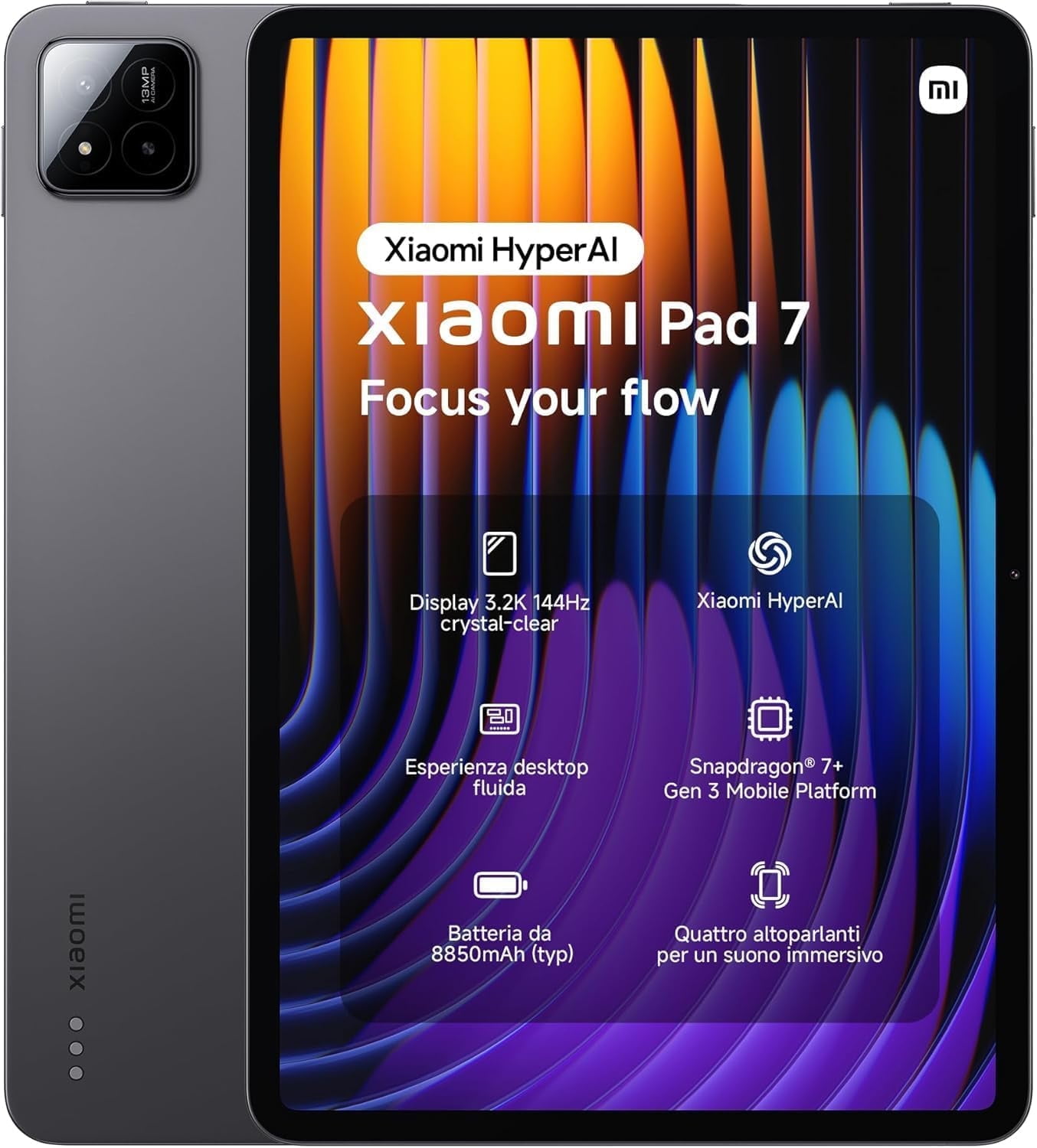 Xiaomi Pad 7 Ai Wi-Fi Version Global (No Calls or Text) 11.2