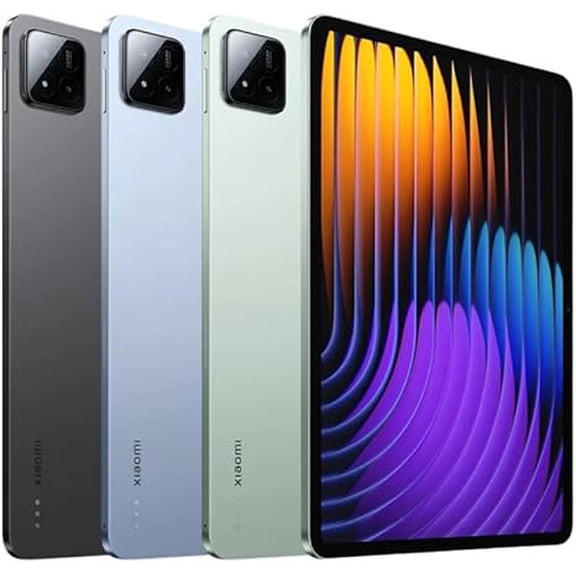Xiaomi Pad 7 Ai WiFi Version Global No Calls or Text 11.2 inches 3.2K 144Hz 8850mAh Bluetooth 5.4 Four Speakers 13 Mp Model 2410CRP4CG Blue, 256GB + 8GB