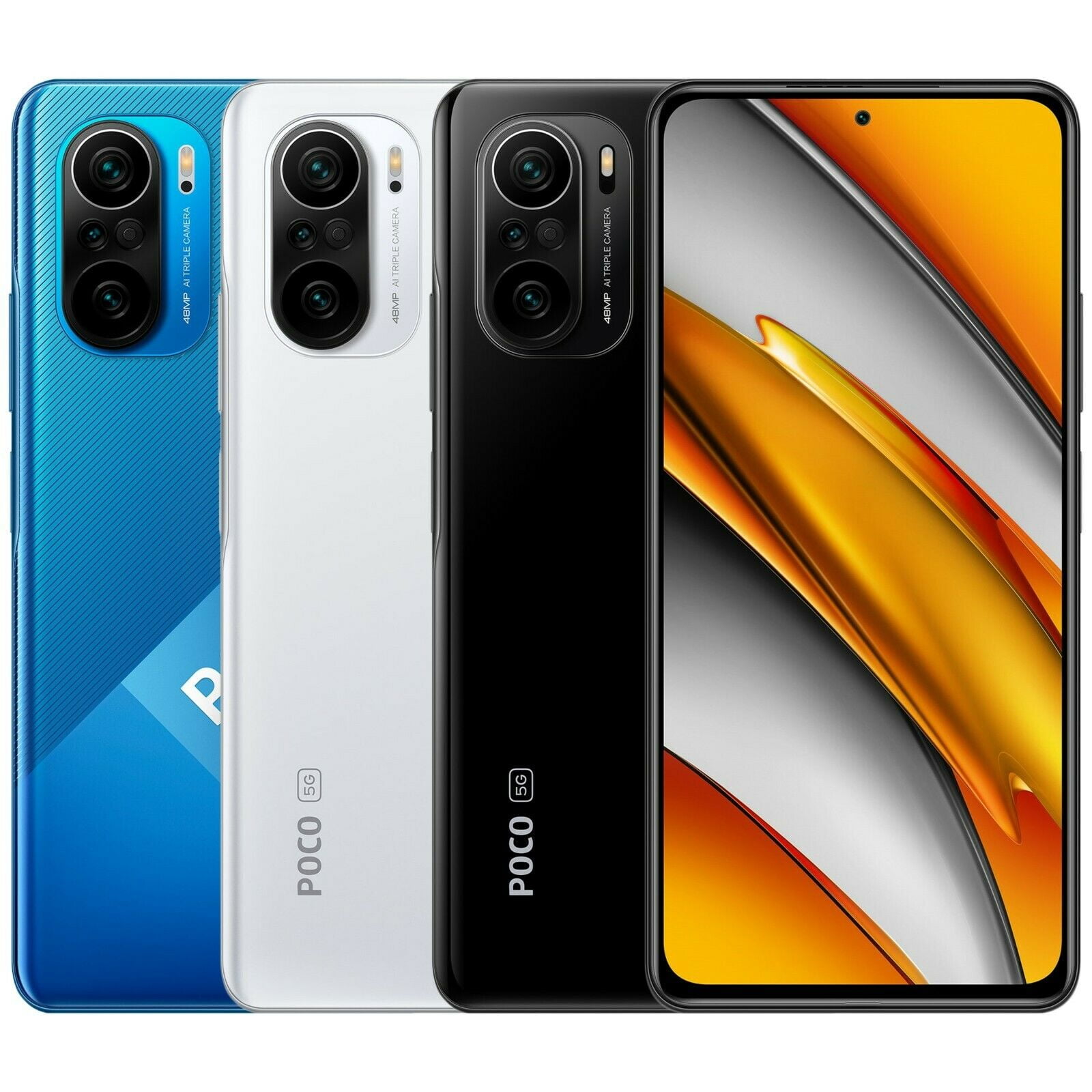 Xiaomi Poco F3 256GB + 8GB RAM 6.67'' AMOLED Display Qualcomm SM8250-AC Snapdragon 870 5G Processor 4520 mAh Fast Charging Battery (Arctic White)