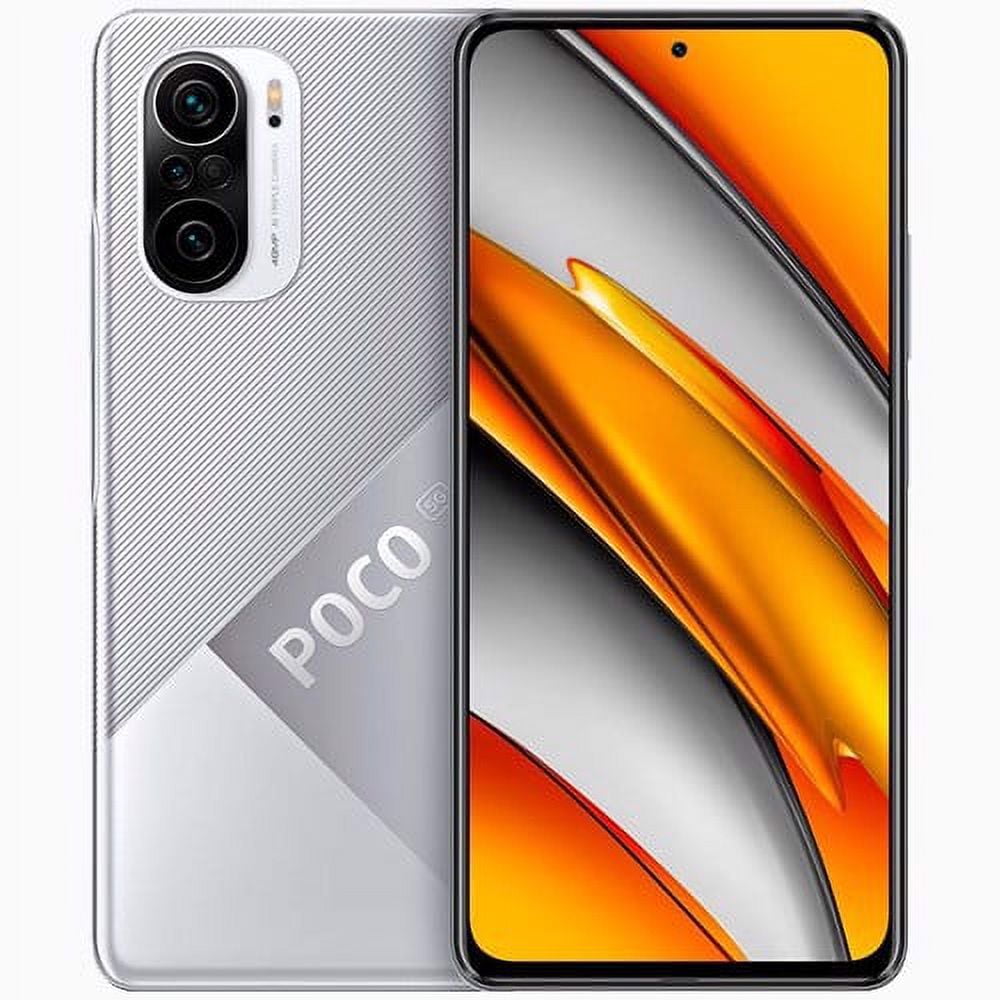 Xiaomi Poco F3 Dual-SIM 256GB ROM + 8GB RAM (GSM Only | No CDMA) Factory  Unlocked 5G Smartphone (Moonlight Silver) - International Version