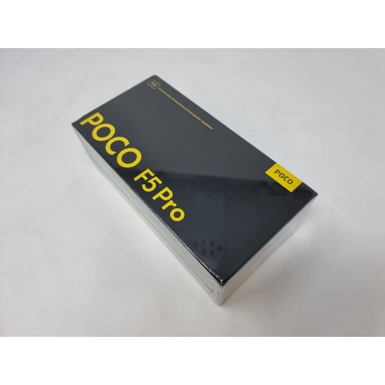 Xiaomi Poco F5 5G Black 256GB + 12GB Dual-Sim Factory Unlocked GSM NEW