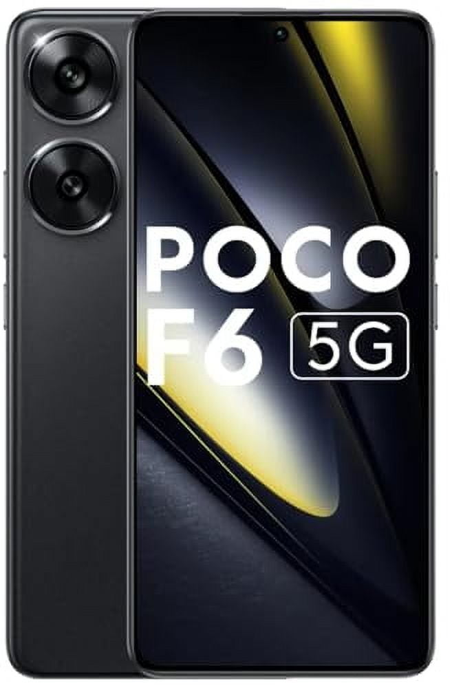 Xiaomi POCO F6 5G 256 Go Noir - Smartphone Léger Et Puissant