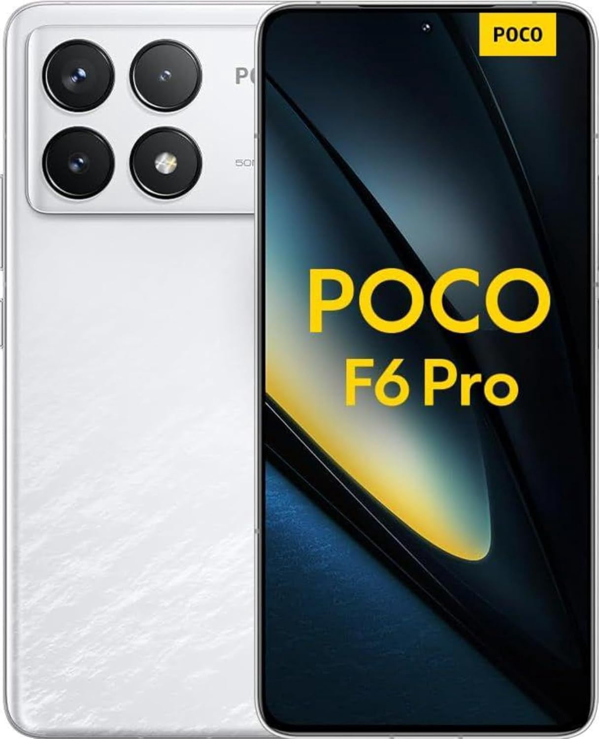 Xiaomi Poco F6 PRO 5G + 4G LTE (1024GB + 16GB) Global Version Unlocked 6.67" 120Hz 50Mp Triple Camera ( Works on Tmobile, Mint, Tello & Global) (White)