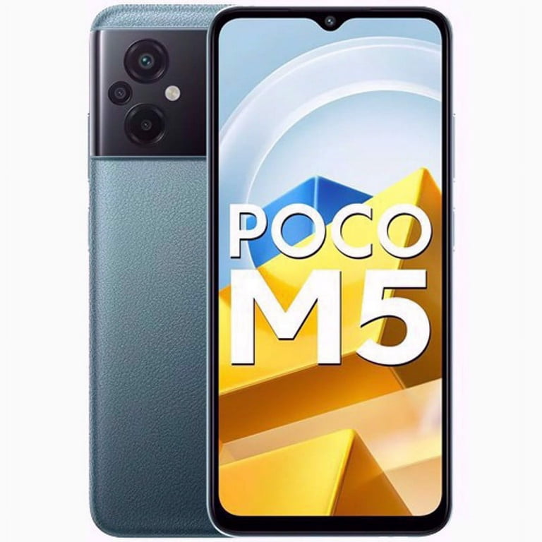 Xiaomi Poco M5 Dual-SIM 64GB ROM + 4GB RAM (GSM Only | No CDMA) Factory  Unlocked 4G/LTE Smartphone (Green) - International Version