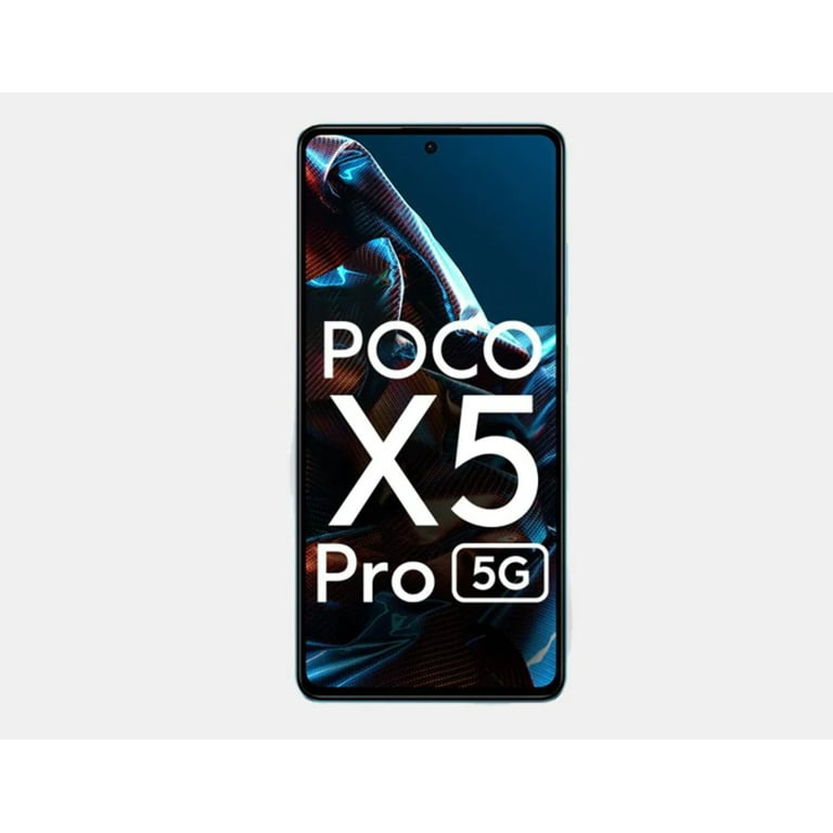 Xiaomi Poco X5 5G, Dual SIM, 265GB + 8GB, Factory Unlocked GSM,  International Version (Fast Car Charger Bundle)- No Warranty - Green