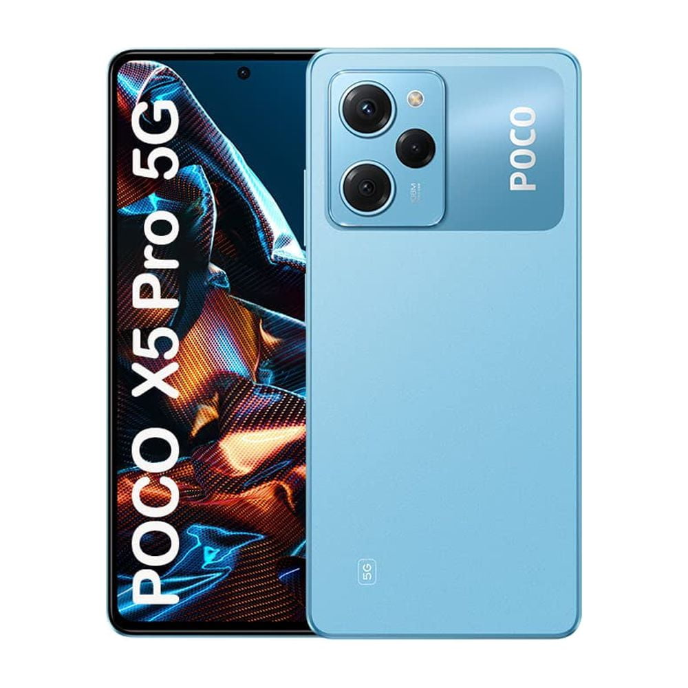 Xiaomi Poco X5 Pro 5G, Dual SIM, 256GB ROM 8GB RAM GSM Unlocked - Blue