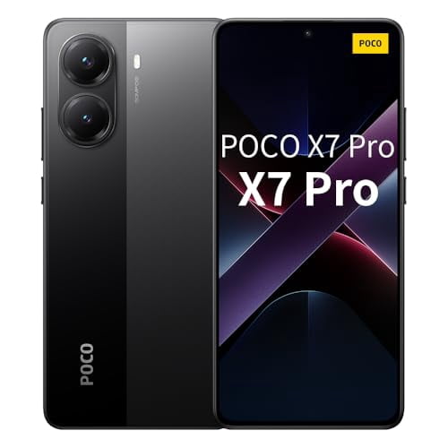 Xiaomi Poco X7 PRO 5G 256GB ROM 12GB RAM Dual SIM GSM Unlocked - Black
