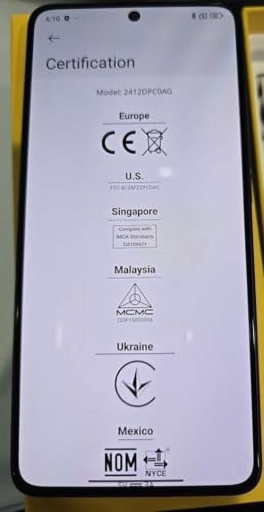 Xiaomi Poco X7 PRO 5G 512GB ROM 12GB RAM Dual SIM GSM Unlocked - Yellow ...