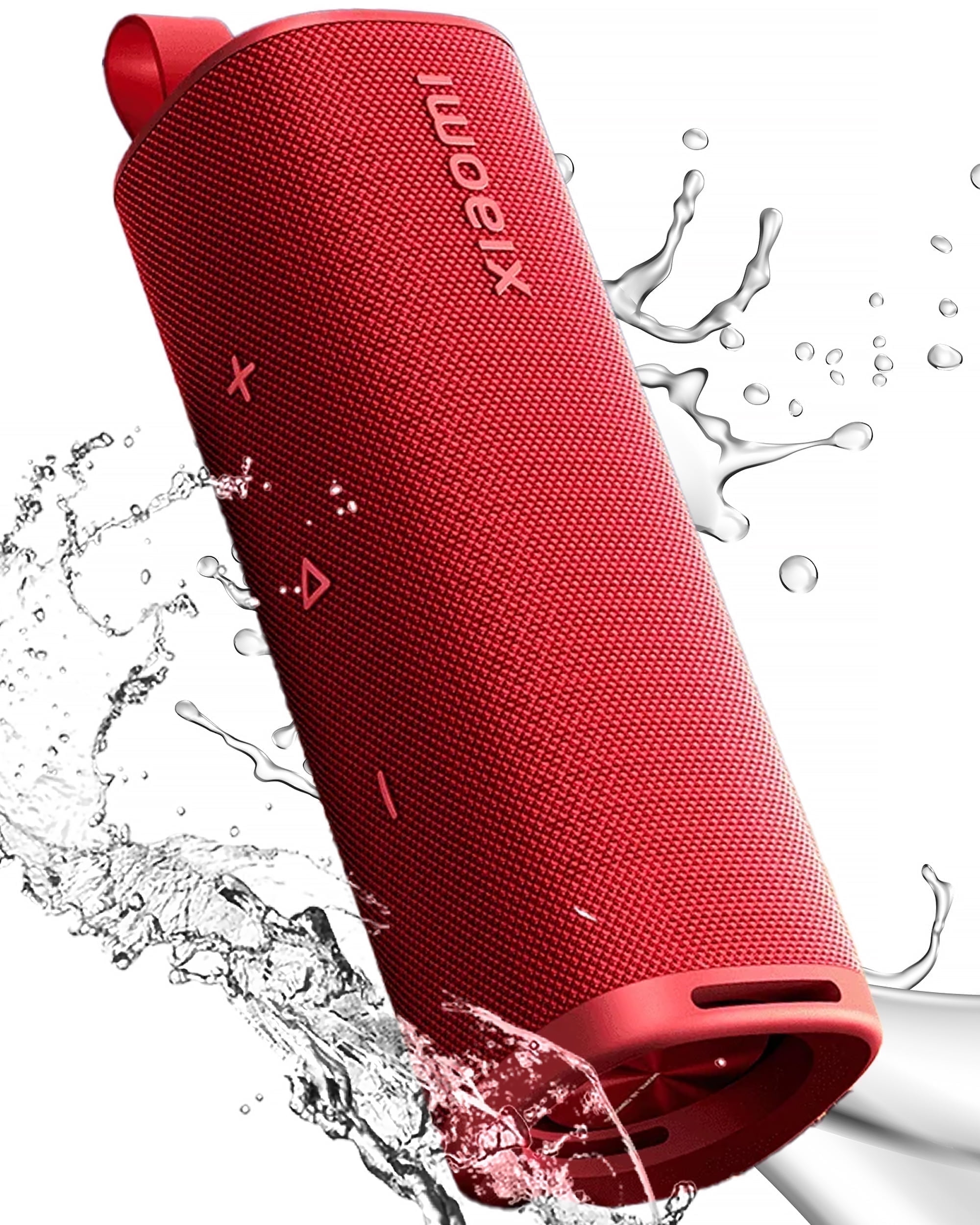Xiaomi Bluetooth Speaker (30W), Sound, True Wireless Stereo, Bluetooth 5.4, IP67 Waterproof, Long Play Time, Red