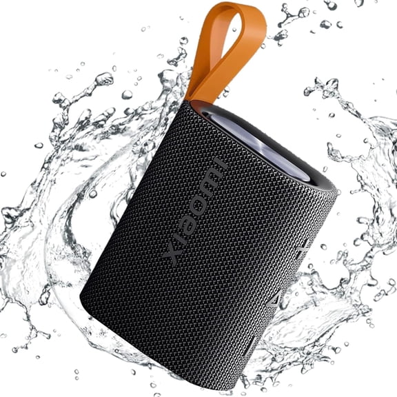 Xiaomi Portable Mini Bluetooth Speaker Sound Pocket Small Outdoor Best Wireless Blue Tooth Speaker 5.4 IP67 Waterproof with 10 Hours Playback Time Supports TWS Connection Black