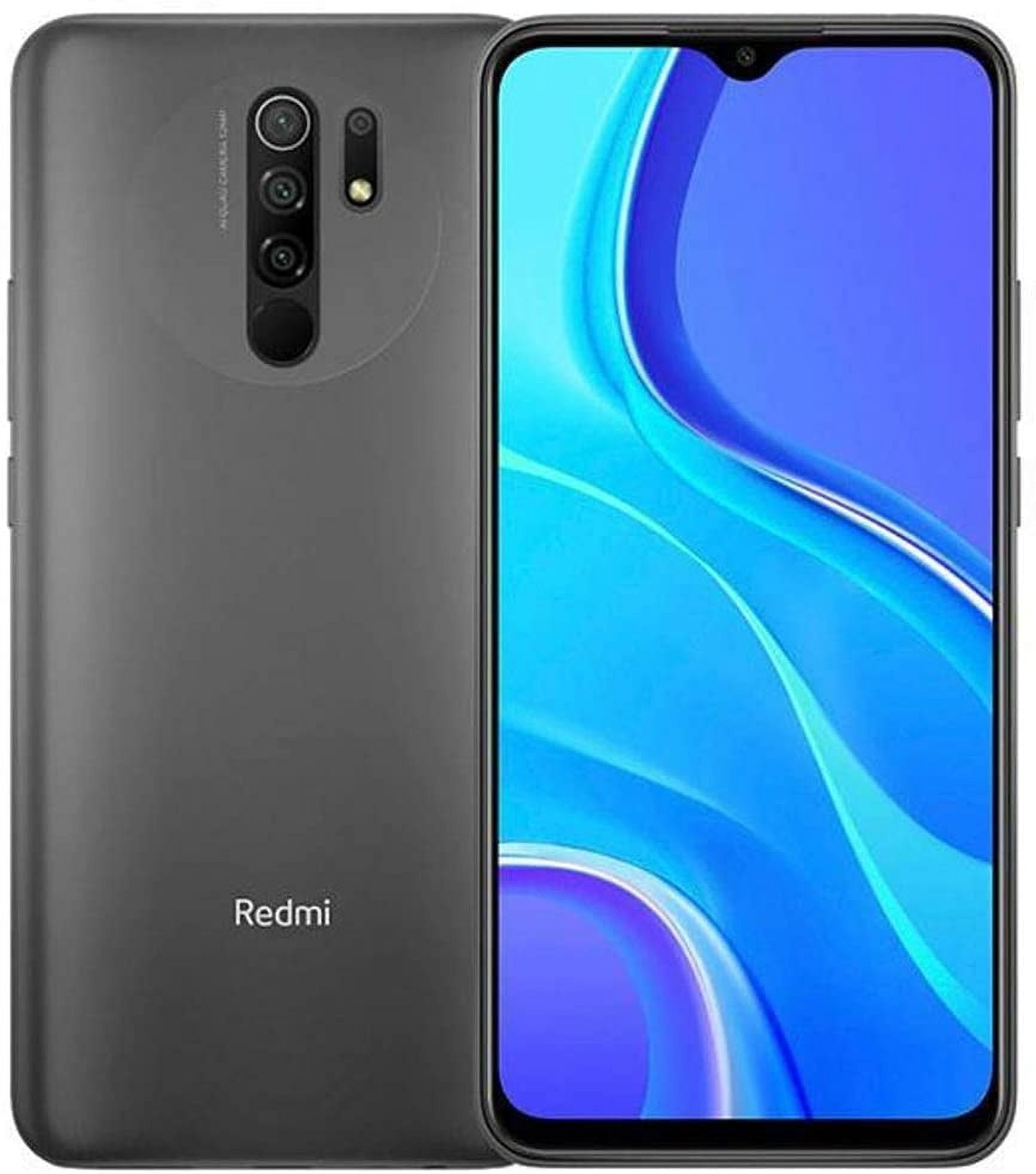 Xiaomi Redmi 9 (64GB) LTE Factory Unlocked Smartphone 4GB RAM 6.53