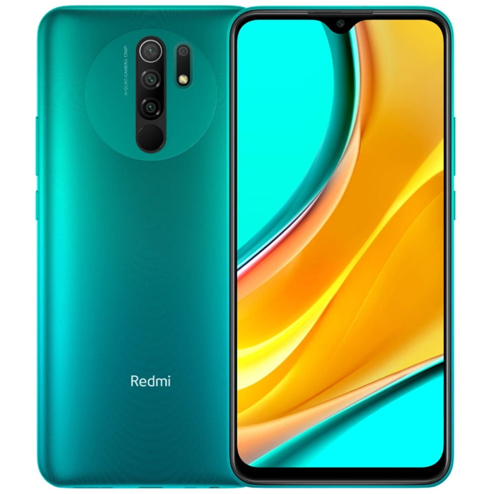 スマートフォン本体 ANDROID - Xiaomi Redmi9 Ocean Green 4GB RAM ROM Xiaomi Redmi 9 Unlocked RAM Dual Sim 64GB 4GB RAM 6.53
