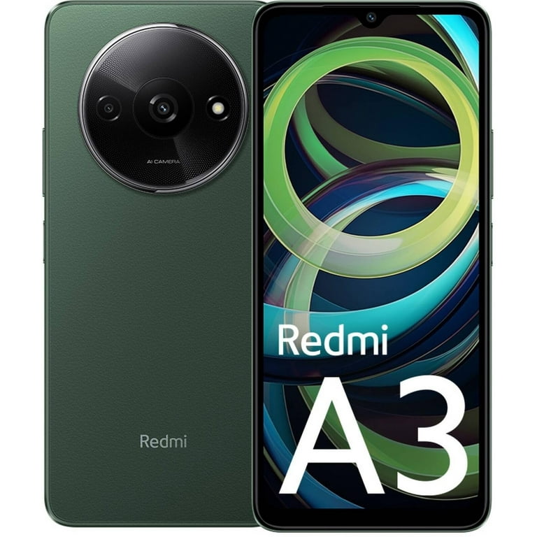 Xiaomi Redmi A3 4G 64GB ROM 3GB RAM Dual SIM GSM Unlocked - Green