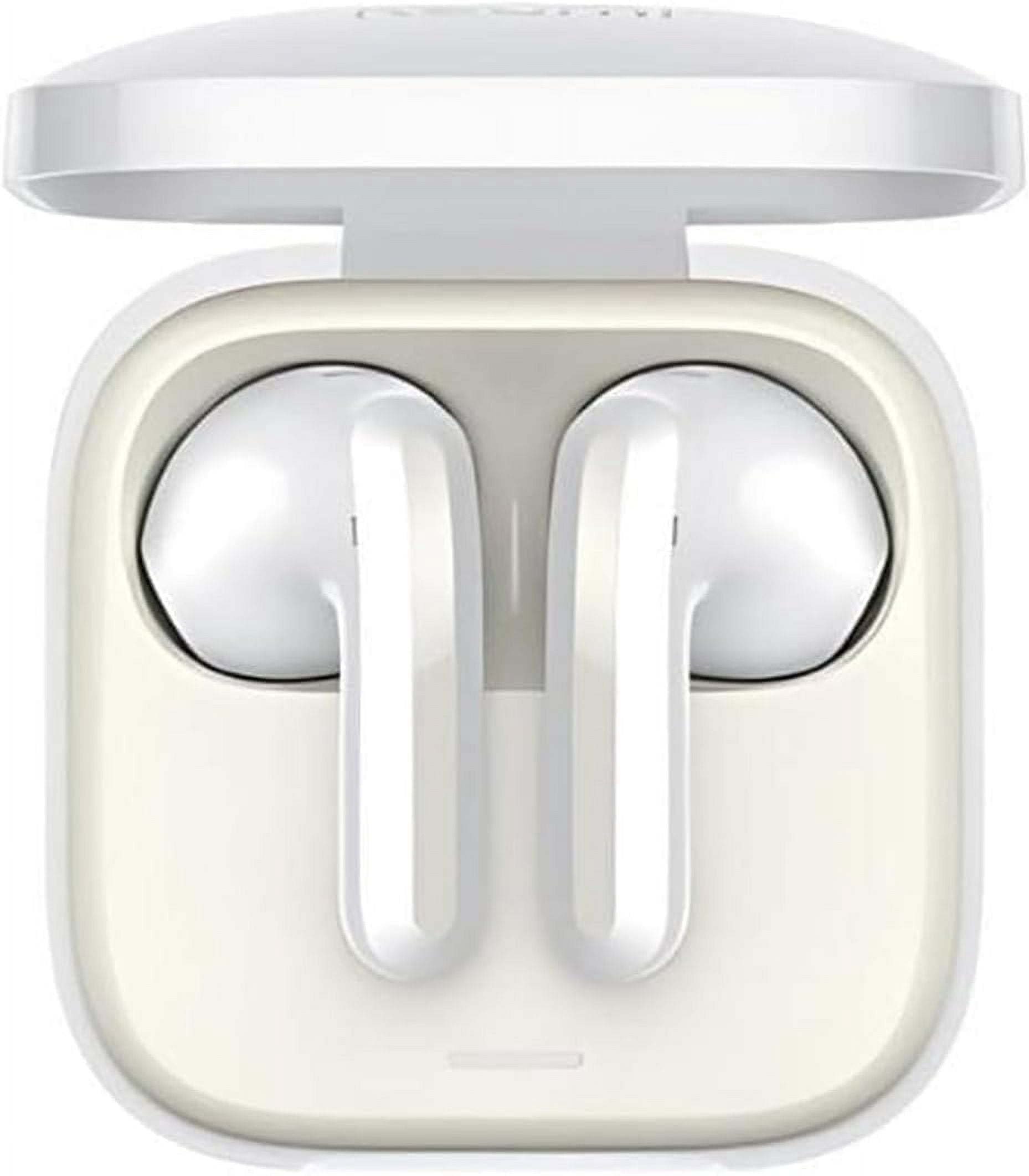 Xiaomi Redmi Buds 6 Active Bluetooth 5.4 in-Ear Headphones, 30H Battery, Noise Cancellation for Calls, IPX4 Waterproof - Global Version (White)