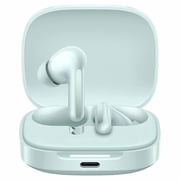 Xiaomi Redmi Buds 6 Dual Mic Fast Pair LDAC, Up to 49dB Active Noise Cancellation, Compatible with Android iPhone or Any Bluetooth Device 42hrs Music Coral Green