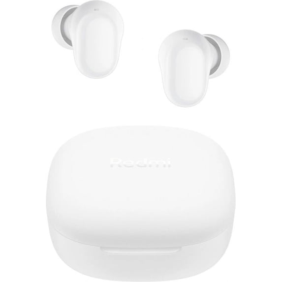 Xiaomi Redmi Buds 6 Play 10mm Dynamic Driver AI Noise Reduction Up to 36-Hour Battery Life Bluetooth 5.4 Touch Control - Global Version - White