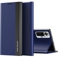 thumbnail image 1 of for Xiaomi Redmi Note 10 4G (NOT 5G) Bracket Pagnetic Leather Cover for Xiaomi Redmi Note 10S TPU Shockproof Protection Flip Phone Case for Xiaomi Redmi Note 10 4G/Redmi Note 10S CX Deep Blue, 1 of 8