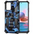 thumbnail image 1 of for Xiaomi Redmi Note 10 Pro (Not Note 10) Camouflage Design Case Heavy Duty Shockproof Protection Military Grade Built-in Magnetic Kickstand Cover for Redmi Note 10 Pro Max MC Dark Blue, 1 of 12