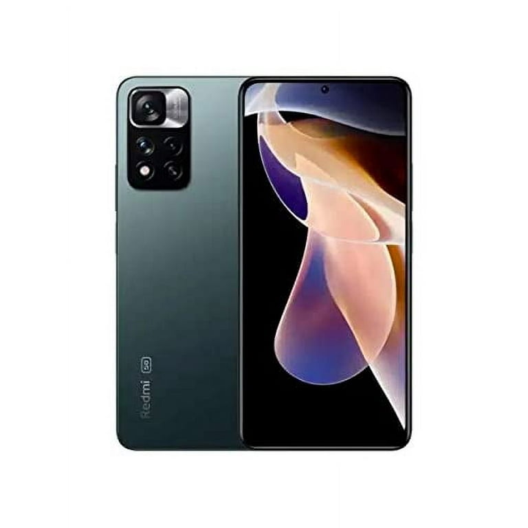 Xiaomi Redmi Note 11 Pro+ Plus 5G + 4G Global 128GB + 6GB Unlocked 6.67  108MP Camera Night Mode (Not Verizon Sprint Boost Cricket Metro At&T) +  (w/Fast Car 51W Charger Bundle) (