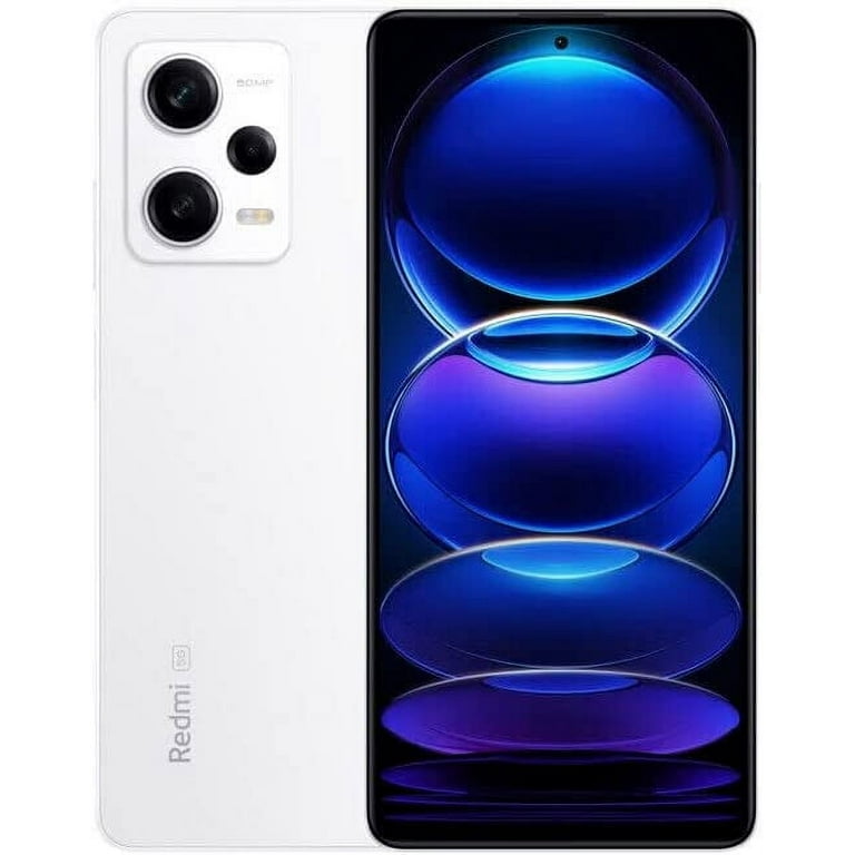  Xiaomi Redmi Note 12 Pro 5G + 4G (128GB + 8GB) Factory Unlocked  6.67 50MP Triple Camera (Only Tmobile/Metro/Mint USA Market) + Extra  (w/Fast Car Charger Bundle) (Light Blue) : Cell