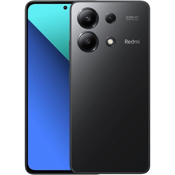Xiaomi Redmi Note 13 4G 6.67in GSM Unlocked Global ROM 256GB 8GB Midnight Black