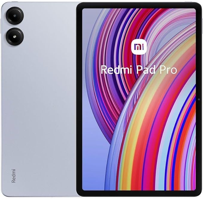 Xiaomi Redmi Pad Pro WiFi Version 12.1" Octa Core Global ROM 10000mAh Bluetooth 5.3 8MP Dual Camera (Ocean Blue, 256GB + 8GB)