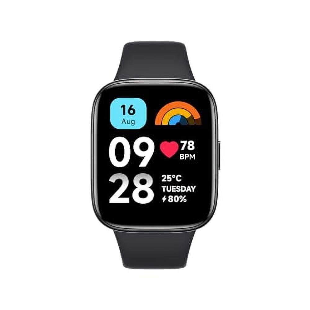 Xiaomi Redmi Watch 3 Active Heart Rate 1.83 inch Black with Charcoal Black Sports Band Xiaomi Redmi Watch 3 Active Heart Rate 1.83 inch Black with Charcoal Black Sports Band