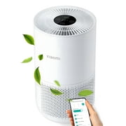 Xiaomi Smart Air Purifier for Home Bedroom up to 1060 Sq.ft with 3-in-1 HEPA Filter, Allergen Removal, Smart WiFi App,20dB Ultra Quiet Sleep Mode Air Cleaner for Pets Hair,Dust, Smoke