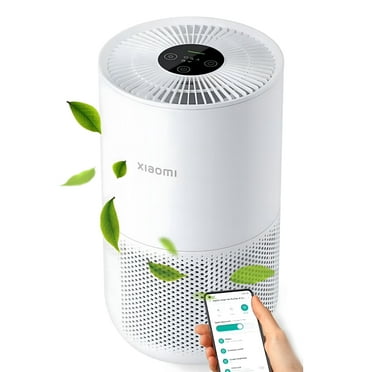Xiaomi Smart Air Purifier for Home Bedroom up to 1060 Sq.ft with 3-in-1 HEPA Filter, Allergen Removal, Smart WiFi App,20dB Ultra Quiet Sleep Mode Air Cleaner for Pets Hair,Dust, Smoke