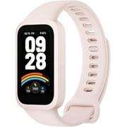 Xiaomi Smart Band 9 Active Bluetooth Activity Tracker, 1.47 Display All-Day Health & Fitness Monitoring 18-Day Battery, 5ATM, Global Version Pink