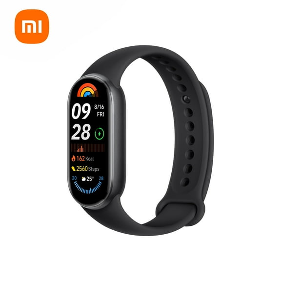 Xiaomi Smart Band 9 Global Version (2024) 1.62" Amoled Display | 233 mAh Battery | up to 21 Days of Battery Life | BT 5.4 | 50M Water Resistant -Midnight Black